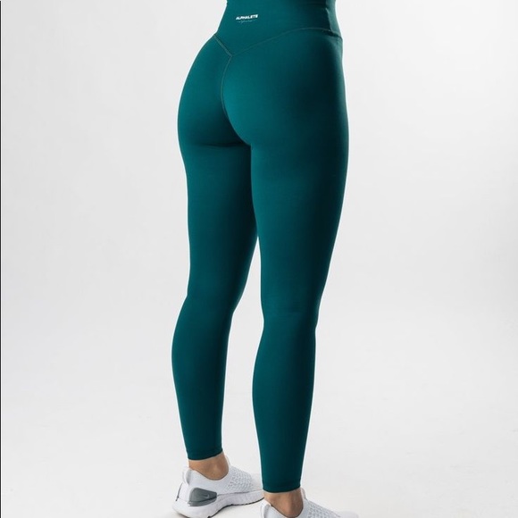 Alphalete ‘Essential’ Alphalux Legging (XS) - dark sea - Picture 7 of 7